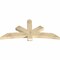 Ekena Millwork Alberta Rough Sawn Timber Gable Bracket, Douglas Fir, 72"W x 33"H x 4"D x 6"F, 11/12 Pitch GBW072X33X0406ALB00RDF - alternate 2